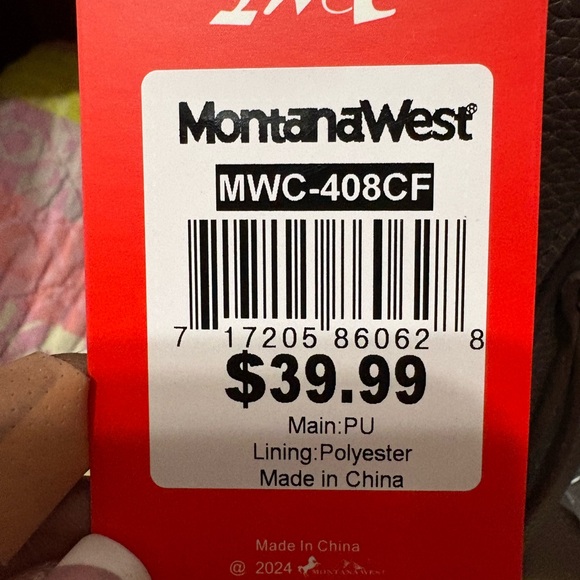 NWT: Montana West Women’s coffee colored handbag/purse - Picture 5 of 8